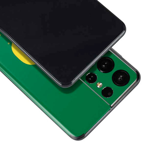 University of Oregon Football Green Galaxy S21 Ultra 5G Skin