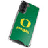 University of Oregon Football Green Galaxy S22 Plus Clear Case