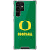 University of Oregon Football Green Galaxy S22 Ultra Clear Case