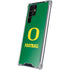 University of Oregon Football Green Galaxy S22 Ultra Clear Case