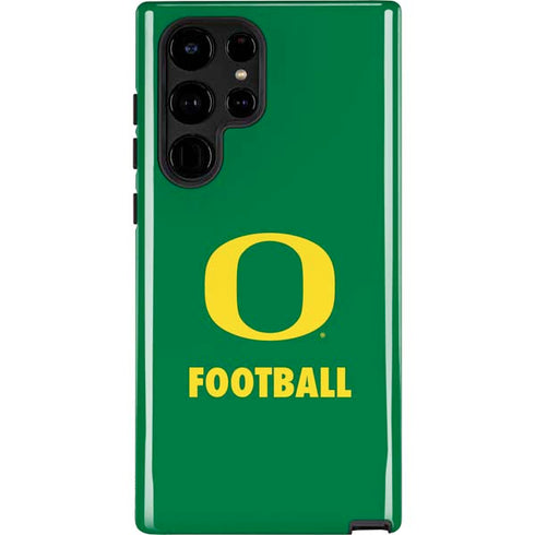 University of Oregon Football Green Galaxy S22 Ultra Pro Case