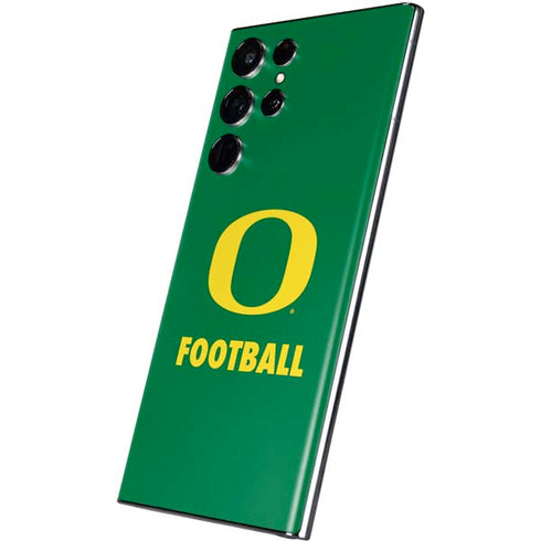 University of Oregon Football Green Galaxy S22 Ultra Skin