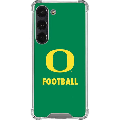 University of Oregon Football Green Galaxy S23 Clear Case