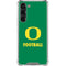 University of Oregon Football Green Galaxy S23 Plus Clear Case