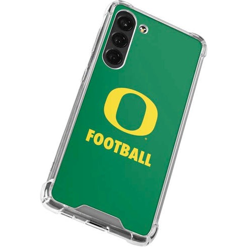 University of Oregon Football Green Galaxy S23 Plus Clear Case