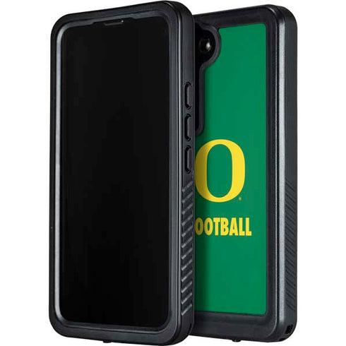 University of Oregon Football Green Galaxy S23 Plus Waterproof Case