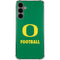 University of Oregon Football Green Galaxy S24 Plus Clear Case