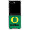 University of Oregon Football Green Galaxy Z Flip5 5G Clear Case