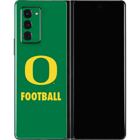 University of Oregon Football Green Galaxy Z Fold2 5G Skin