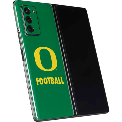 University of Oregon Football Green Galaxy Z Fold2 5G Skin