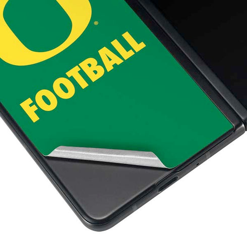 University of Oregon Football Green Galaxy Z Fold3 5G Skin