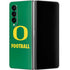 University of Oregon Football Green Galaxy Z Fold4 5G Skin