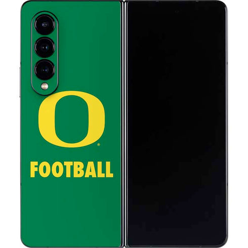 University of Oregon Football Green Galaxy Z Fold4 5G Skin