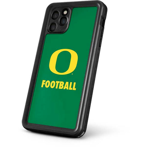 University of Oregon Football Green iPhone 11 Pro Max Waterproof Case