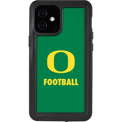 University of Oregon Football Green iPhone 12 Mini Waterproof Case