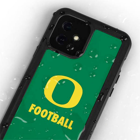 University of Oregon Football Green iPhone 12 Mini Waterproof Case