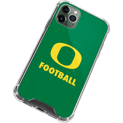 University of Oregon Football Green iPhone 12 Pro Clear Case
