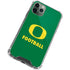 University of Oregon Football Green iPhone 12 Pro Clear Case