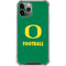University of Oregon Football Green iPhone 12 Pro Max Clear Case