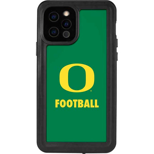 University of Oregon Football Green iPhone 12 Pro Waterproof Case
