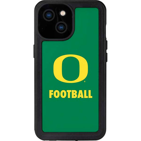 University of Oregon Football Green iPhone 13 Mini Waterproof Case