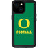 University of Oregon Football Green iPhone 13 Mini Waterproof Case