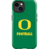 University of Oregon Football Green iPhone 15 Plus Impact Case