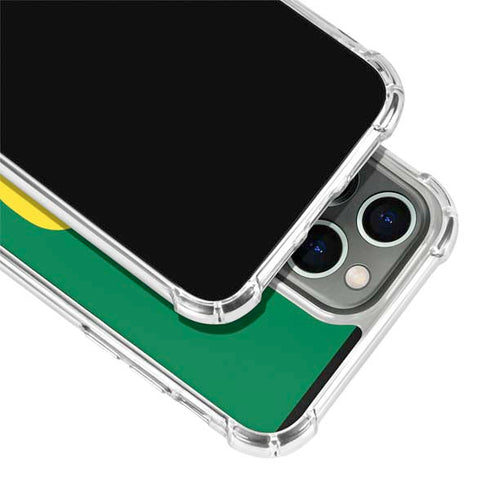 University of Oregon Football Green iPhone 15 Pro Clear Case