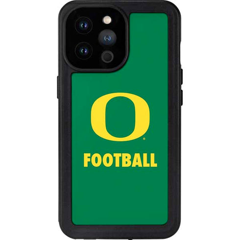 University of Oregon Football Green iPhone 14 Pro Max Waterproof Case