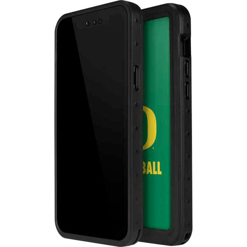 University of Oregon Football Green iPhone 14 Pro Max Waterproof Case