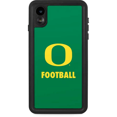 University of Oregon Football Green iPhone XR Waterproof Case