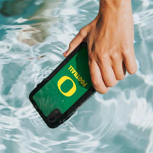 University of Oregon Football Green iPhone XR Waterproof Case