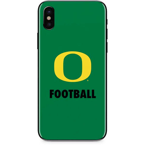 University of Oregon Football Green iPhone XS Skin