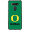 University of Oregon Football Green LG K51/Q51 Clear Case