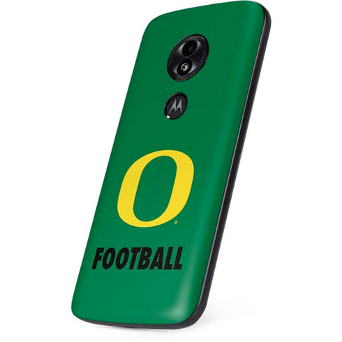 University of Oregon Football Green Moto E5 Play Skin