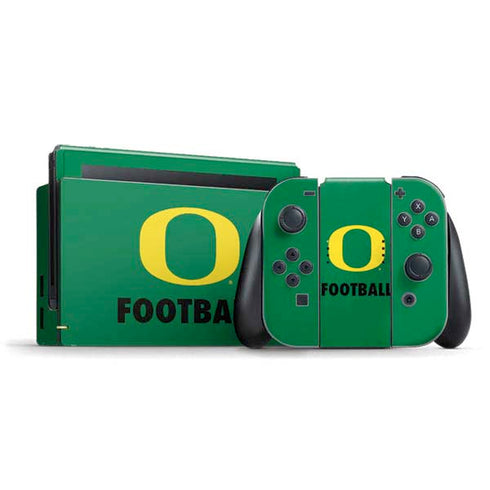 University of Oregon Football Green Nintendo Switch Bundle Skin