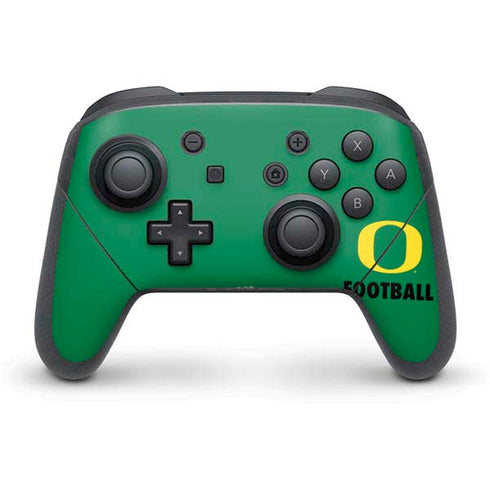 University of Oregon Football Green Nintendo Switch Pro Controller Skin