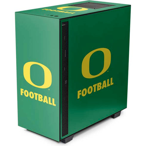 University of Oregon Football Green NZXT H510 Compact ATX Mid-Tower Case Skin
