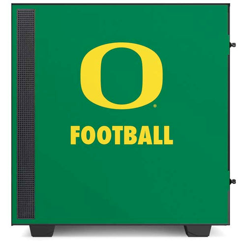 University of Oregon Football Green NZXT H510 Compact ATX Mid-Tower Case Skin