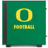 University of Oregon Football Green NZXT H510 Compact ATX Mid-Tower Case Skin