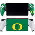 University of Oregon Football Green PlayStation Portal Remote Player Skin