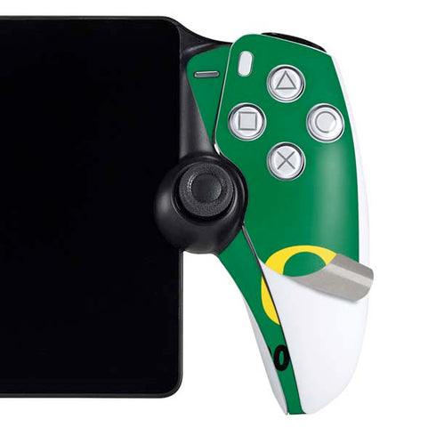 University of Oregon Football Green PlayStation Portal Remote Player Skin