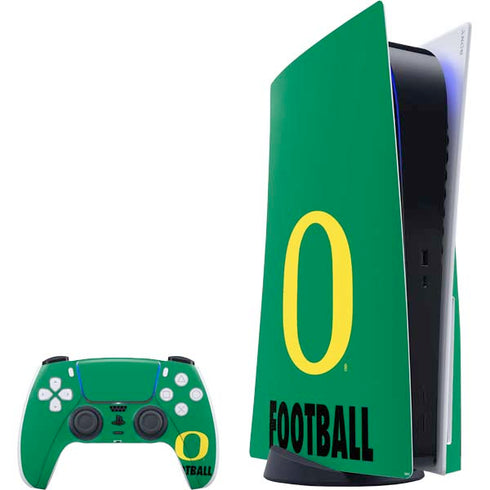 University of Oregon Football Green PS5 Bundle Skin