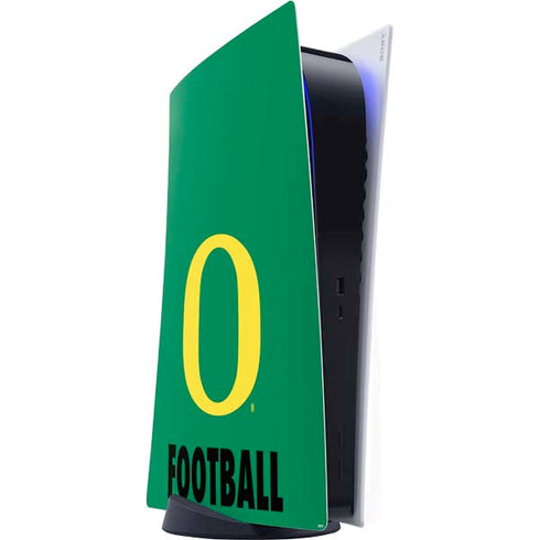 University of Oregon Football Green PS5 Digital Edition Console Skin