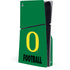 University of Oregon Football Green PS5 Slim Disk Console Skin
