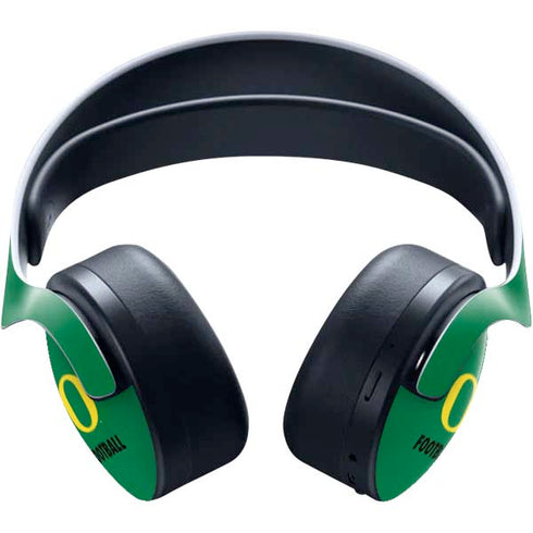 University of Oregon Football Green PULSE 3D Wireless Headset for PS5 Skin