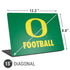 University of Oregon Football Green Universal Laptop 15in (12.2 x 8.8in) Skin
