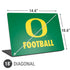 University of Oregon Football Green Universal Laptop 18in (14.6 x 10.6in) Skin