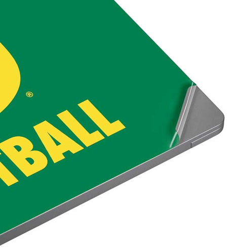 University of Oregon Football Green Universal Laptop 18in (14.6 x 10.6in) Skin