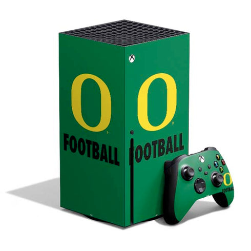 University of Oregon Football Green Xbox Series X Bundle Skin